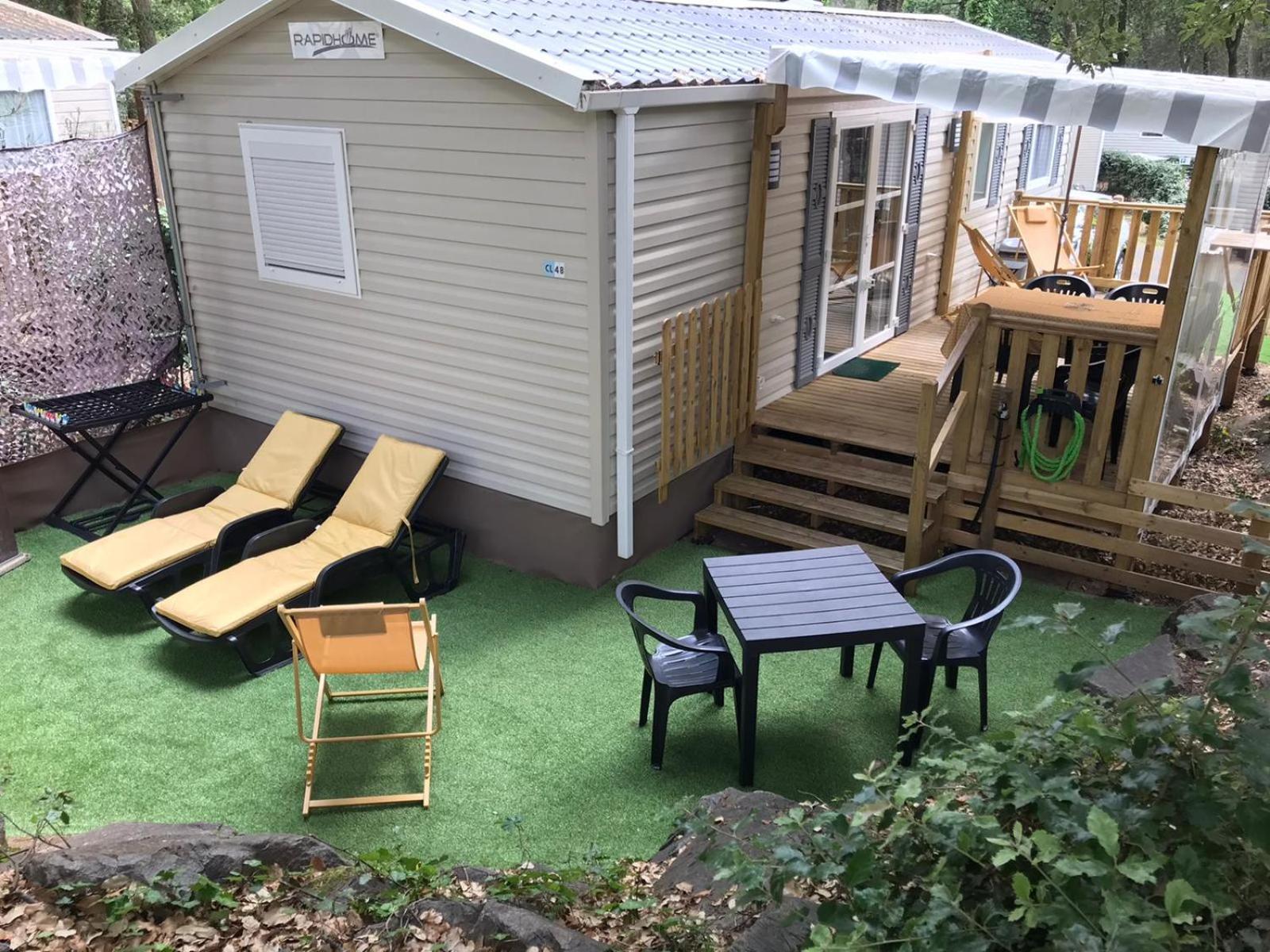 Mobil Home Tout Confort 3 Chambres Camping Les Pierres Couchees サン・ブルヴァン・レ・パン エクステリア 写真
